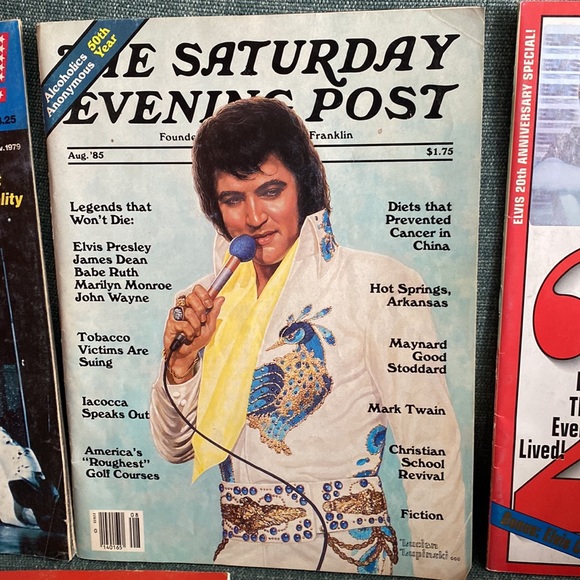 5 Retro Elvis Magazines with excellent photos and articles - Picture 3 of 12